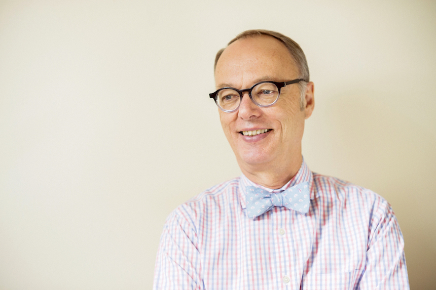 Christopher Kimball has a lot on his plate with his new cooking platform, Christopher Kimball's Milk Street (photo courtesy CPK Media, LLC)