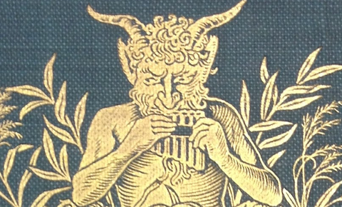 Cover illustration for "The Wind in the Willows," by E. H. Shepard; Novel by Kenneth Grahame, 1908