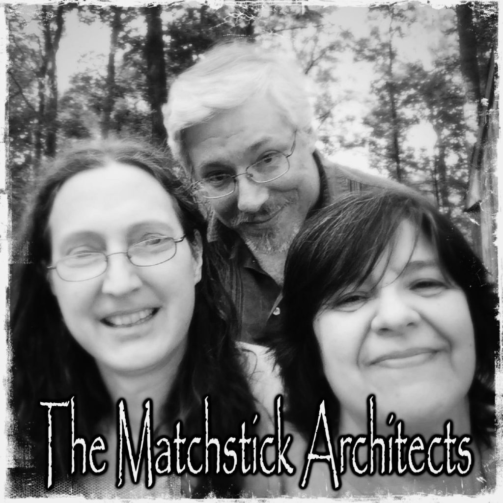 The Matchstick Architects are (from left), Diane Davis, Tom Conklin, and Dar Maloney (submitted photo).