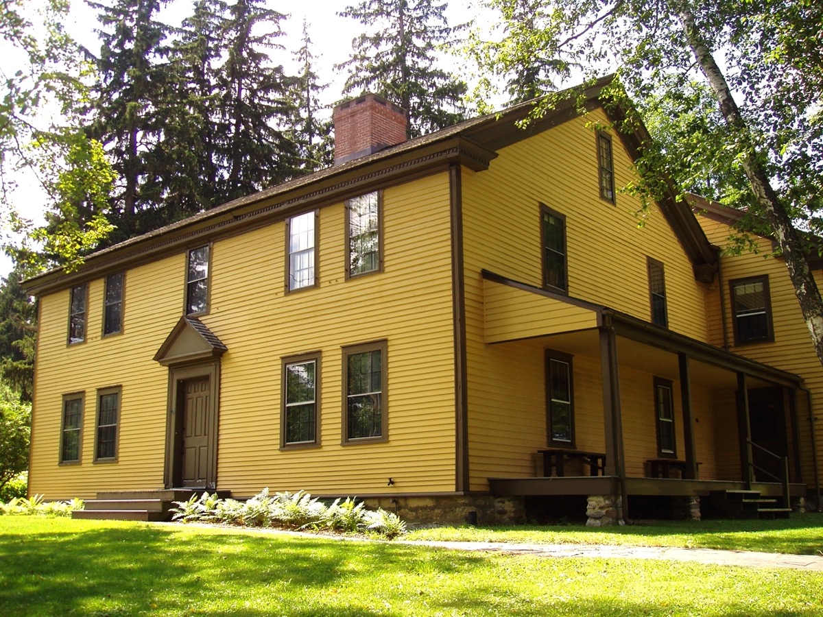 Herman Melville’s Arrowhead house in Pittsfield, Massachusetts, home of the Berkshire County Historical Society and site of family day event