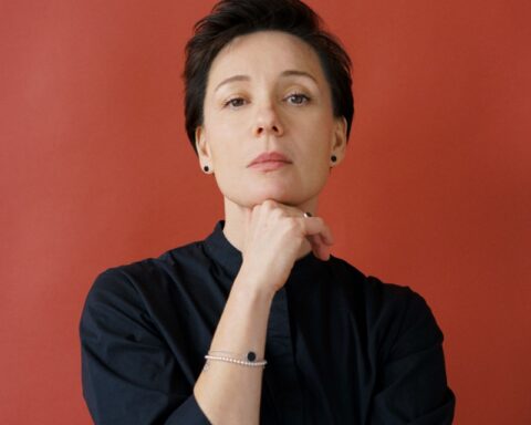 Actor Chulpan Khamatova.